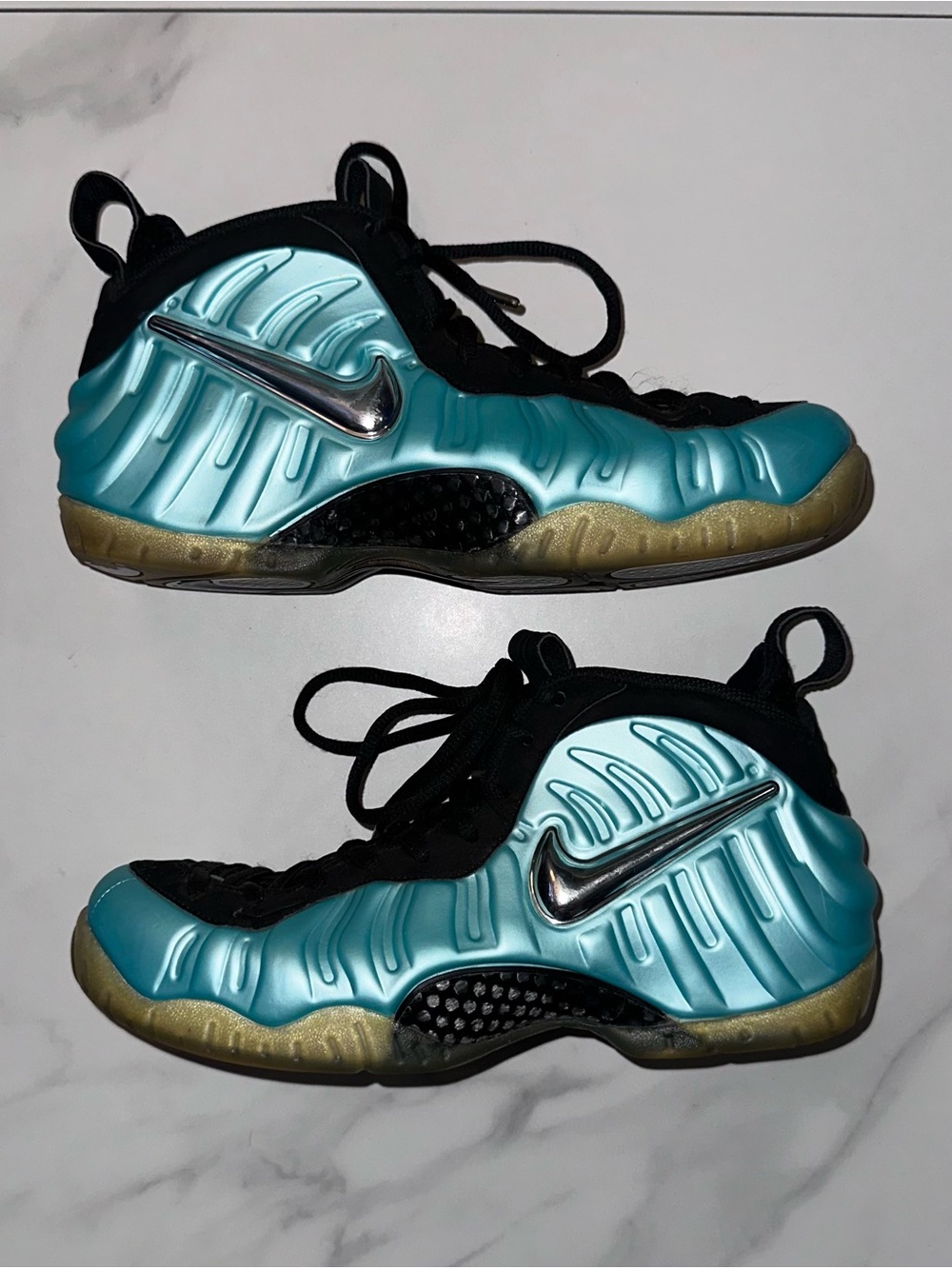 2017 Nike Air Foamposite Pro Island Green Size 8.5